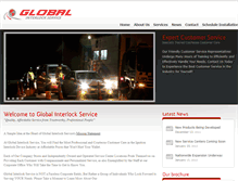 Tablet Screenshot of globalinterlock.com